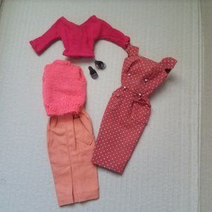 1960s Mix Vintage Barbie clothes